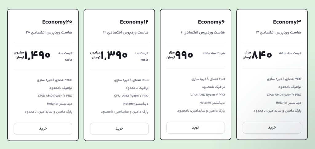 پلنهای وردپرس اقتصادی خارج