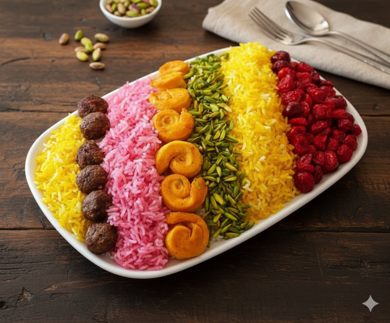 خروجی ai برای عکاسی از غذا