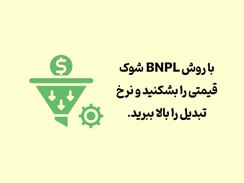 نقش bnpl در افزایش نرخ تبدیل