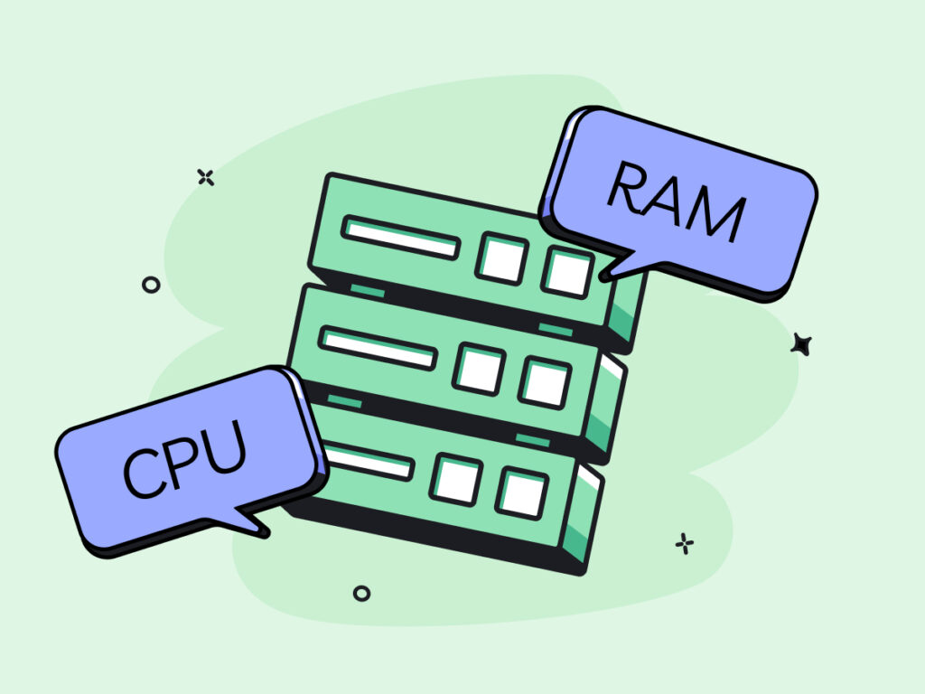 چه مقدار منابع هاست برای سایت لازم است؟ (RAM و CPU و...)