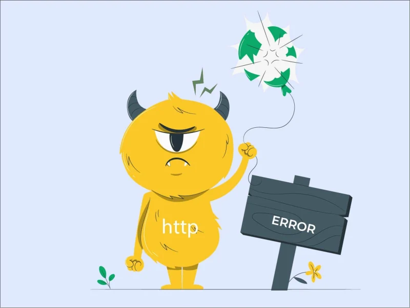 رفع خطای http