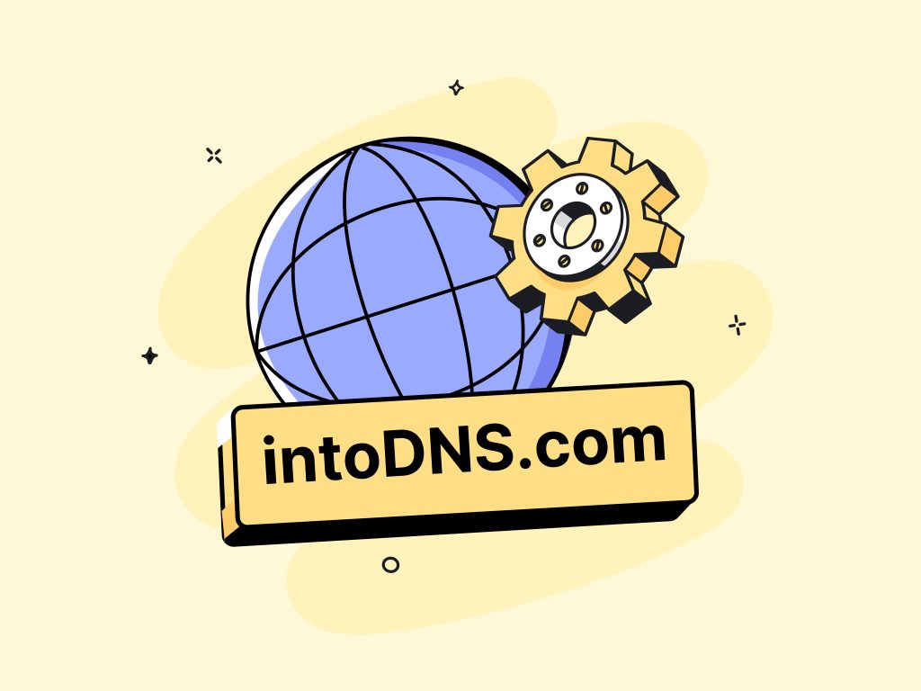 تنظیمات DNS با سایت intodns