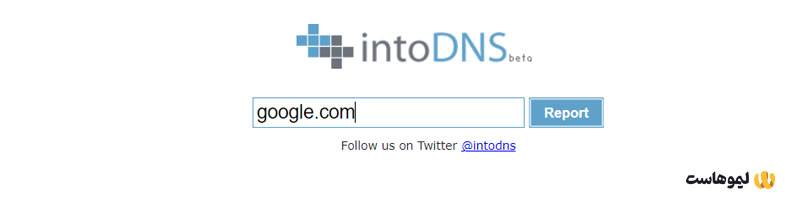 نحوه بررسی تنظیمات DNS با سایت intodns