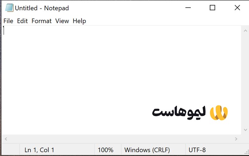 نوت پد ویندوز