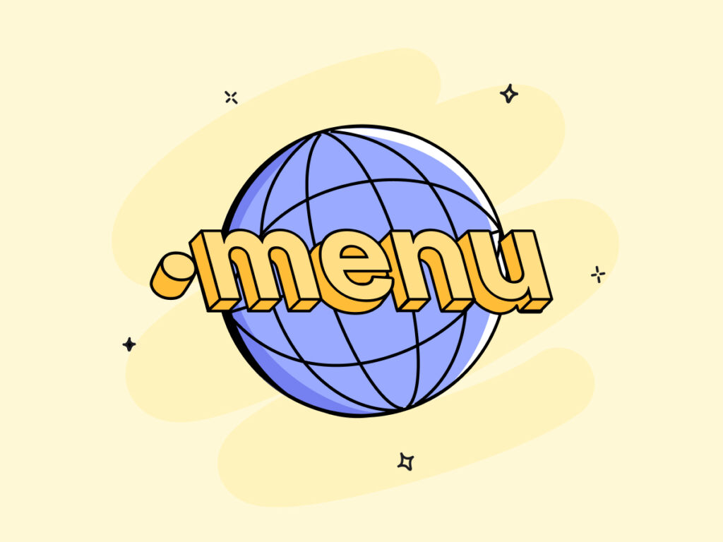 دامنه menu