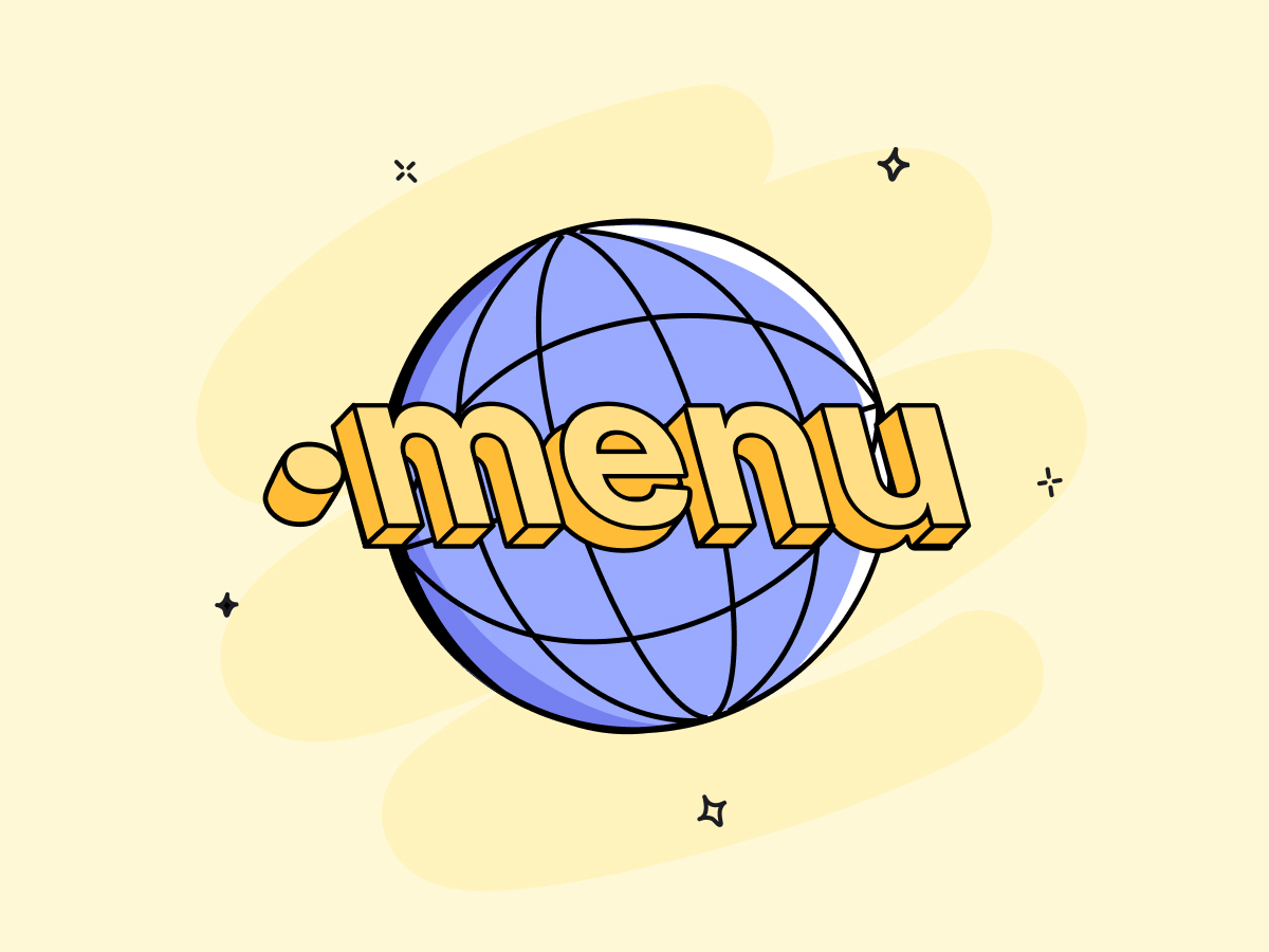 دامنه menu
