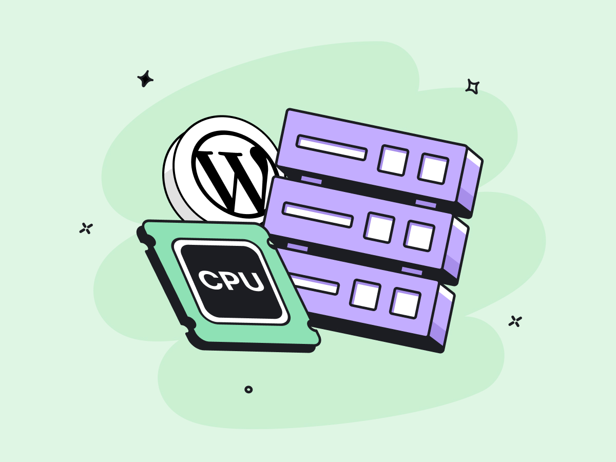مصرف بیش از حد منابع CPU هاست در وردپرس