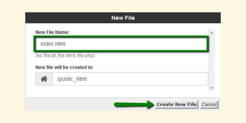 آموزش استفاده از File Manager در cPanel 