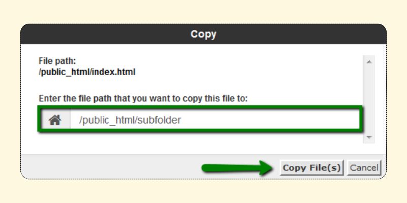 آموزش استفاده از File Manager در cPanel 