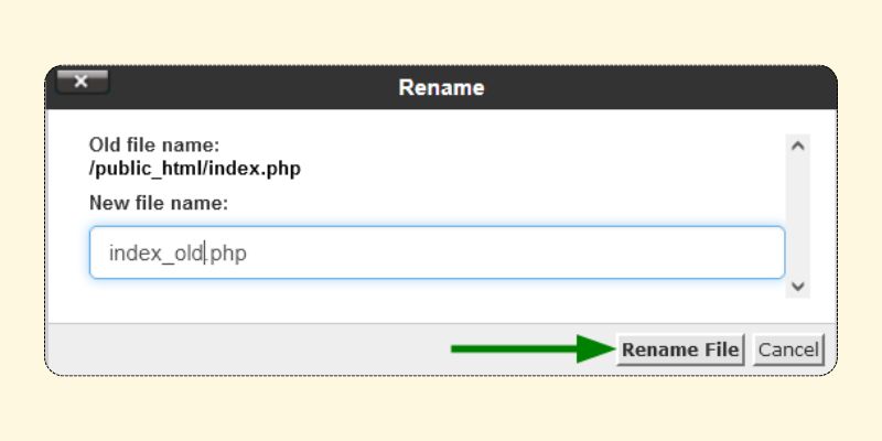 آموزش استفاده از File Manager در cPanel 