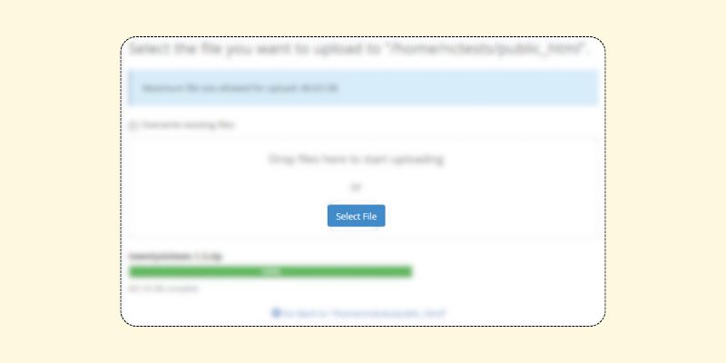 آموزش استفاده از File Manager در cPanel 