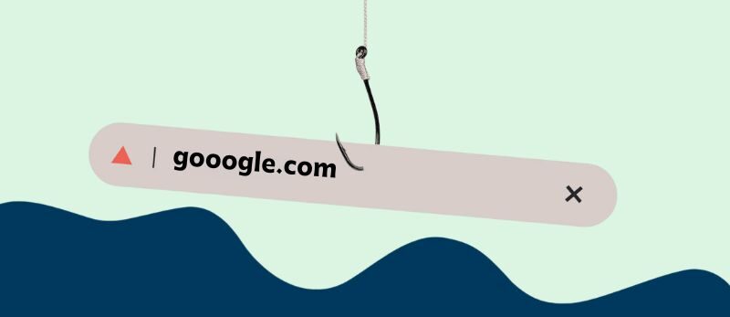 نمونه‌ای از ثبت دامنه‌ با اشتباه تایپی