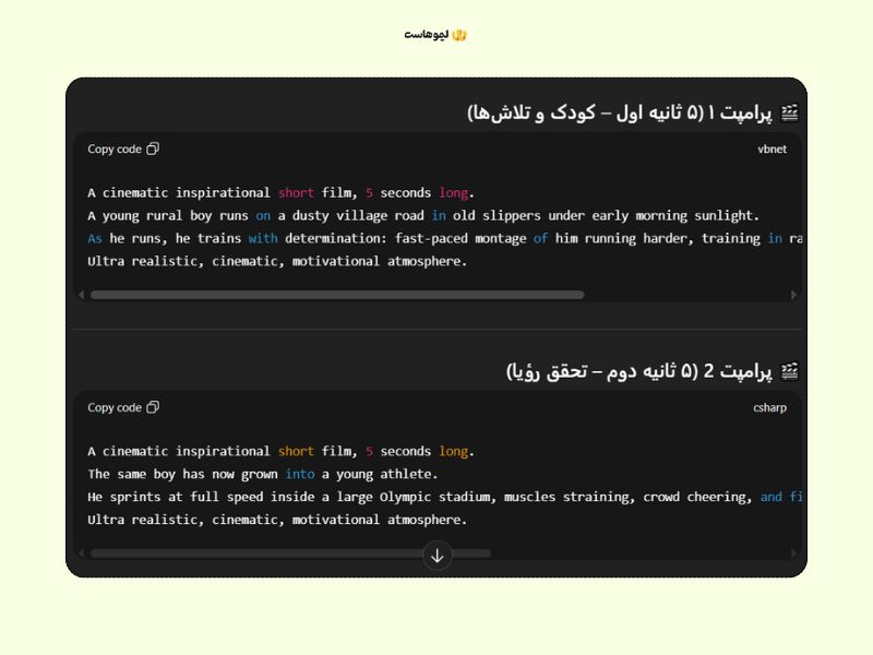 آموزش ساخت ویدیو با هوش مصنوعی