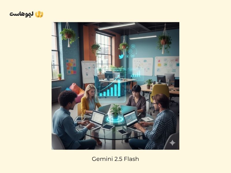 عکس تولید شده توسط هوش مصنوعی gemini Flash 2.5
