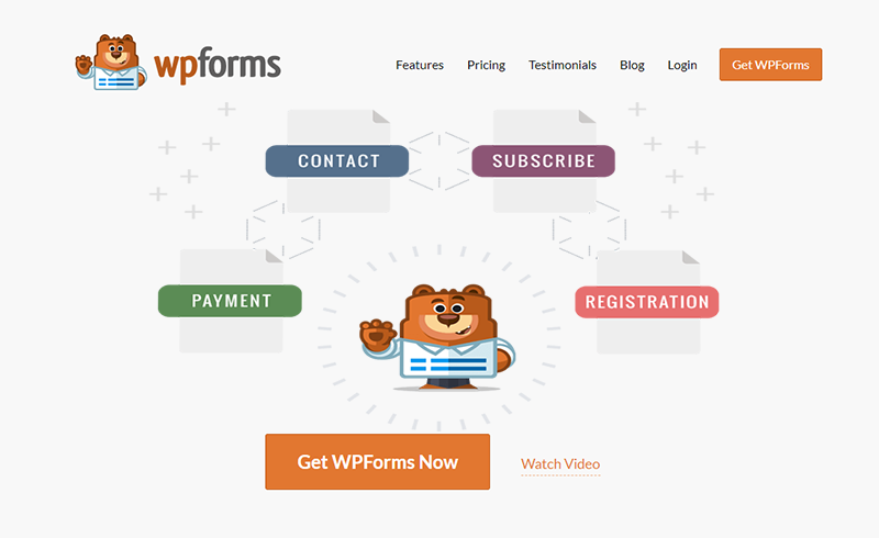 بهترین افزونه فرم تماس با ما ـ wp forms