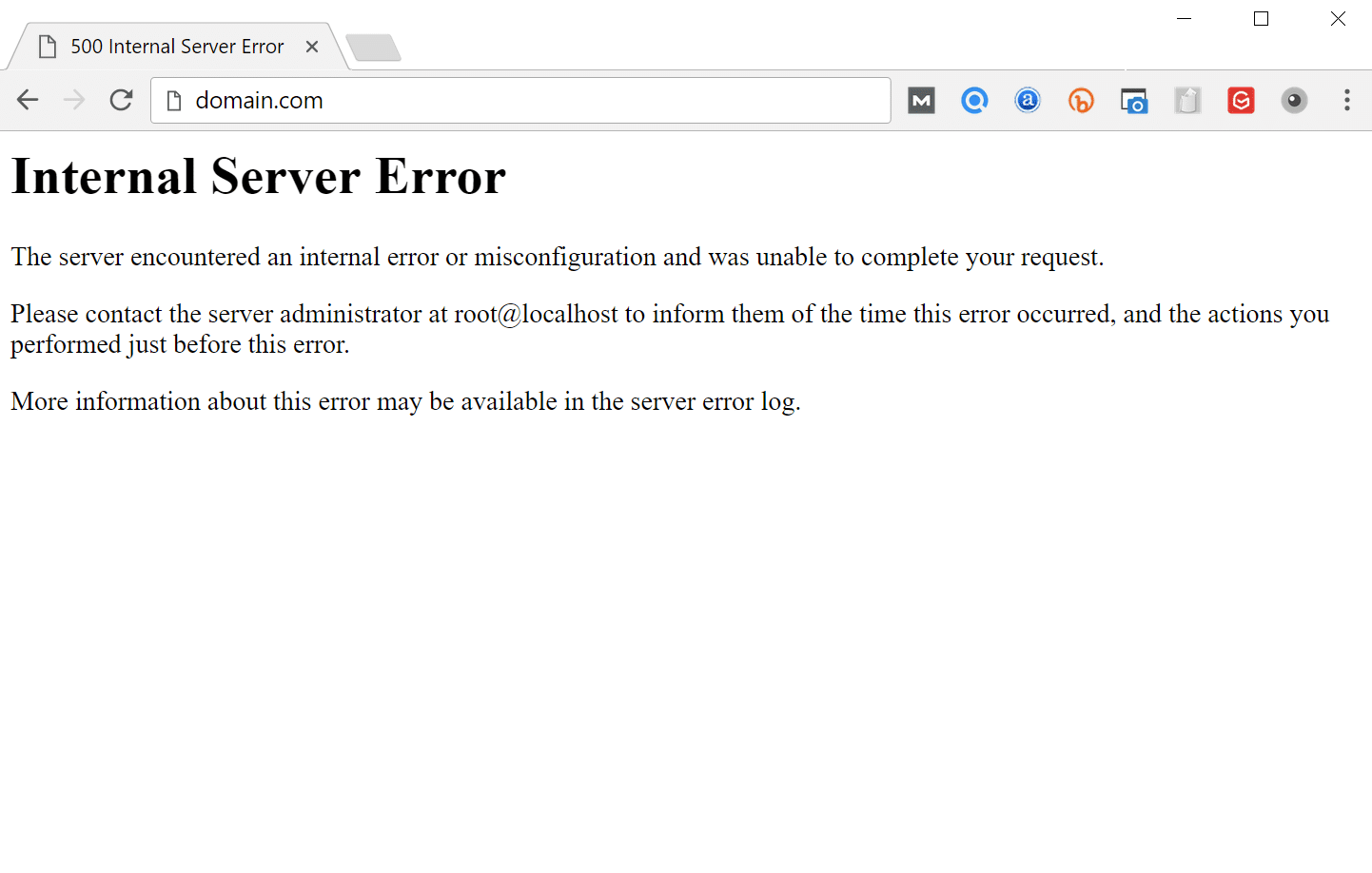internal-server-error 500